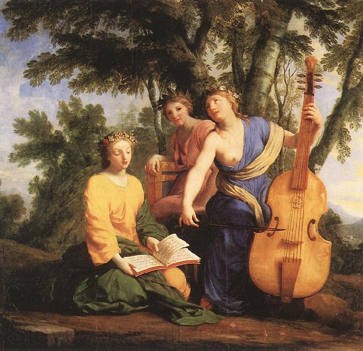 LE SUEUR, Eustache The Muse Terpsichore wf